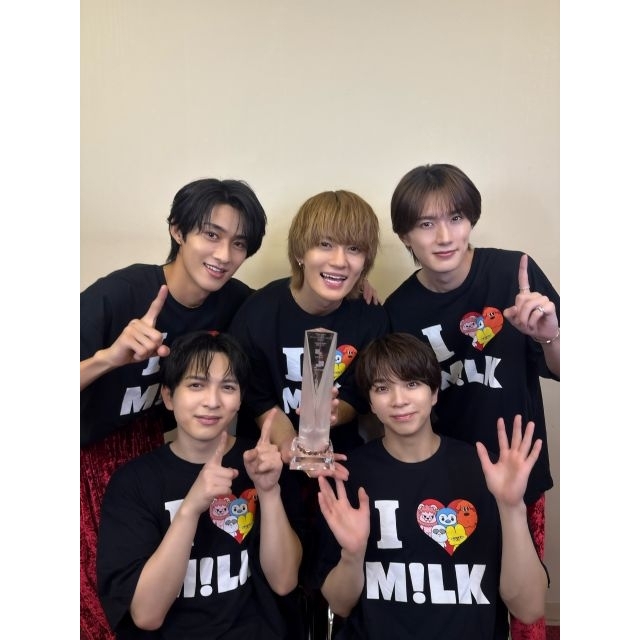M!LK、上半期全10部門を通じて自身初の1位　「まさに爆裂うれしすぎて滅！ですね」
