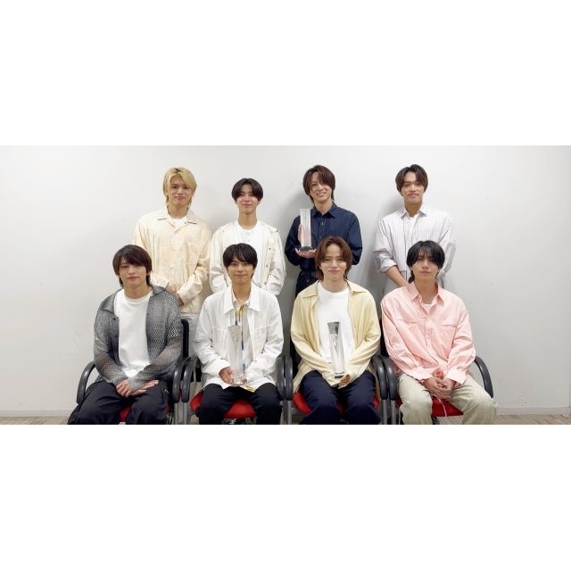 timelesz、上半期映像3部門同時1位　「ファンの皆さん、スタッフの皆さんと積み上げてきた時間の証」