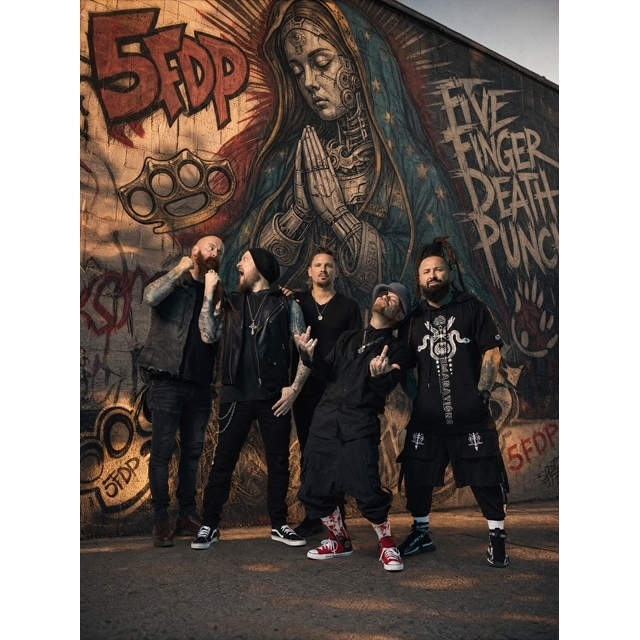 ファイヴ・フィンガー・デス・パンチ、新作アルバム発売決定　新曲「De Oppresso Liber」公開