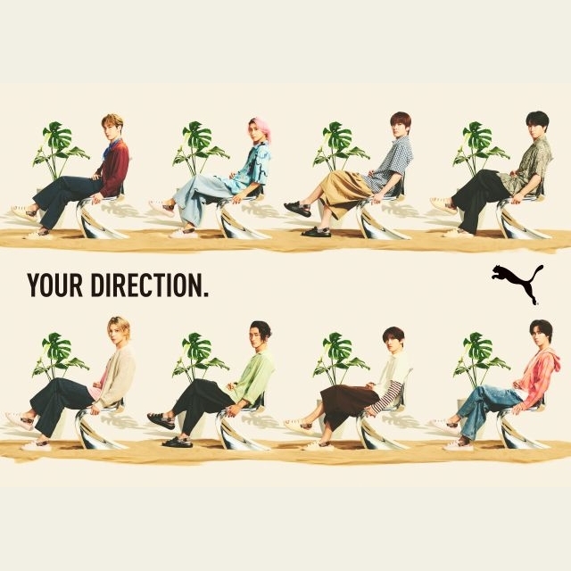 Snow Manのサマー・ヴィジュアル公開　PUMA「YOUR DIRECTION」キャンペーン第2弾スタート