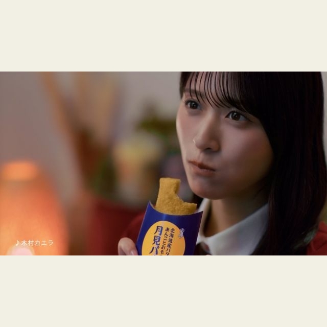 マクドナルド「北海道産バターとあんことおもちの月見パイ」のCMに出演している女性は？